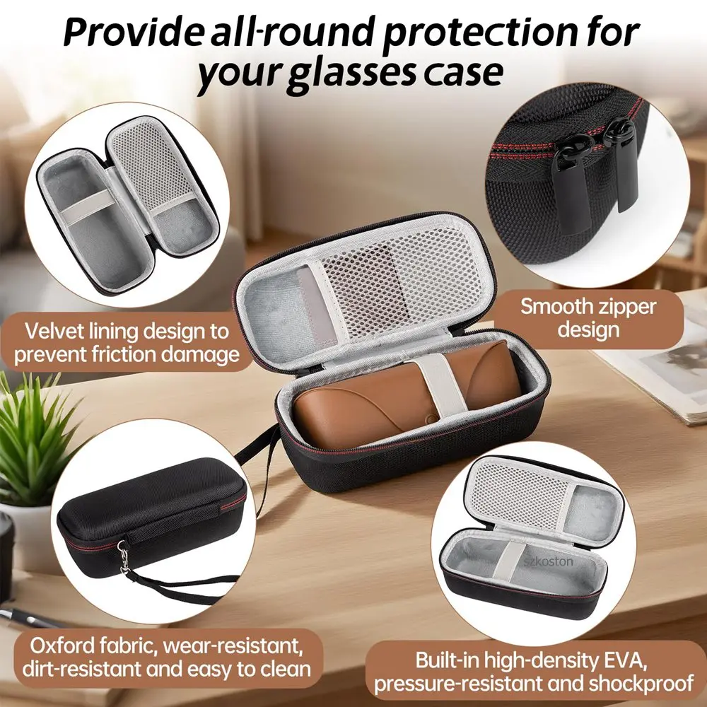 Shockproof EVA Hard Case for Ray-Ban Meta Smart Glasses - Image 2