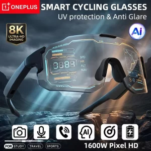 AIGLASSZ Vision V19 – 8K AI Smart Glasses, Remote Photo Capture, Translator & Voice