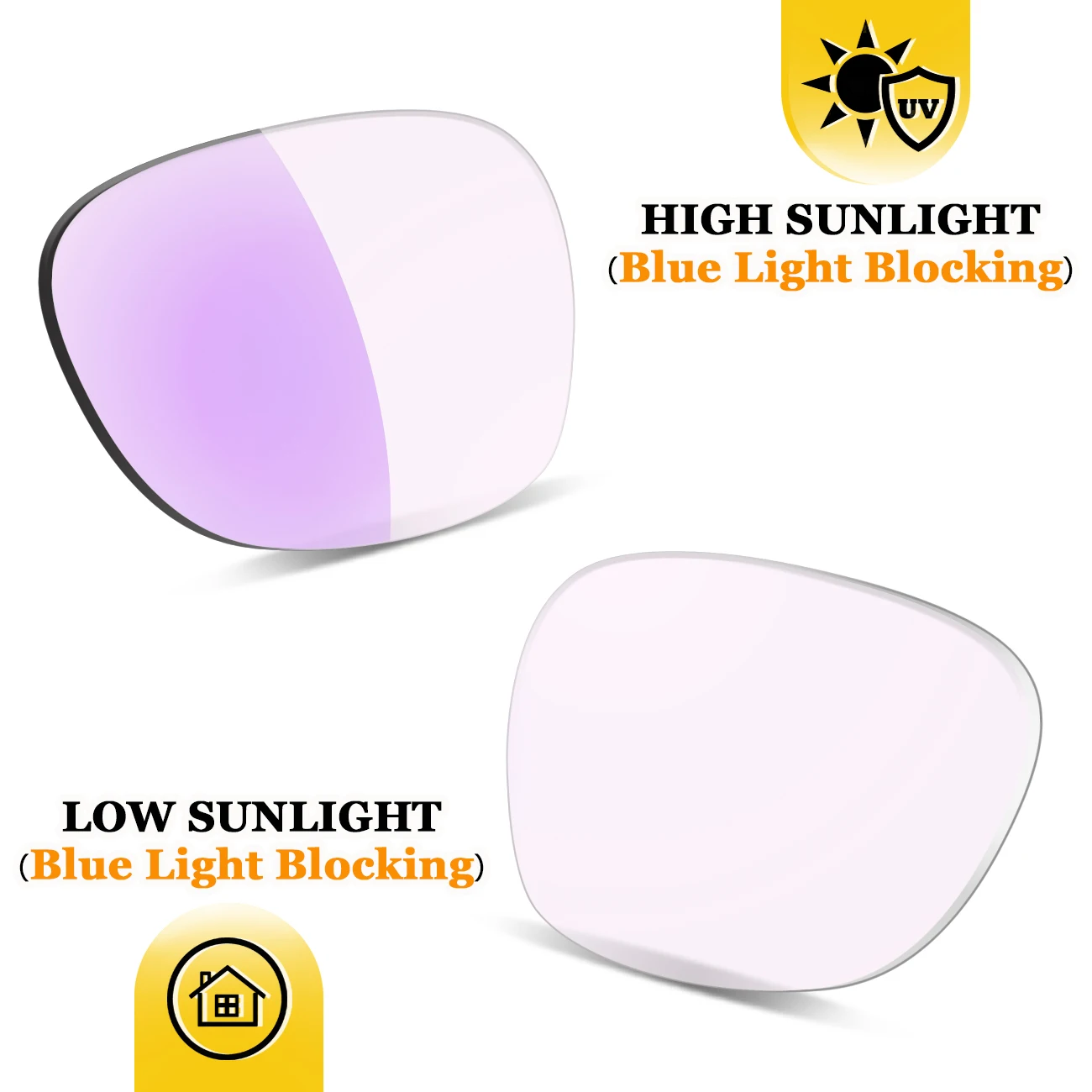 Photochromic Replacement Lenses for Ray-Ban Meta Wayfarer 50mm (Non-Polarized) - Image 9
