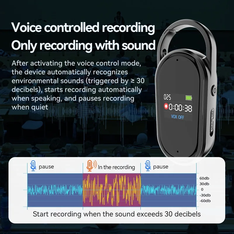 AIGLASSZ Note N15 – AI Voice Recorder Dictaphone, Real-Time Transcription - Image 4