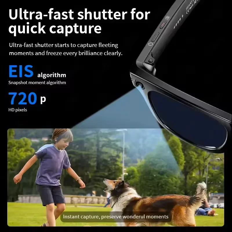 AIGLASSZ Vision V76 – Camera Smart Sunglasses, AI Photo Recognition & Translation - Image 6