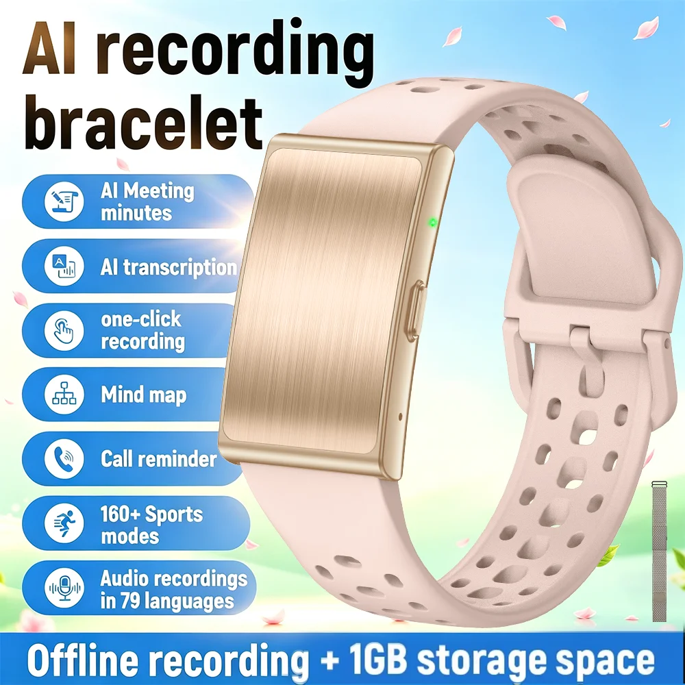 AIGLASSZ Note N17 – AI Recording Smart Band, Meeting Transcription in 79 Languages - Image 7