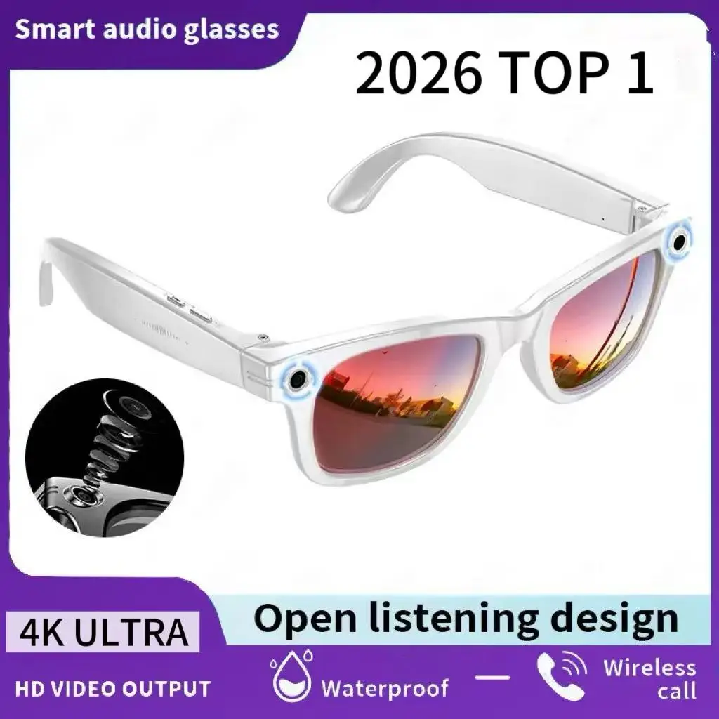 Top 1 AI Smart Sunglasses – 13MP Camera, 100+ Language Translation - Image 10