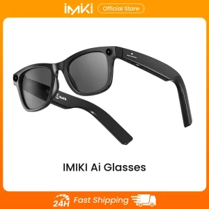 Imiki AI Smart Sunglasses – 4K Camera, Speech Recognition & Translation
