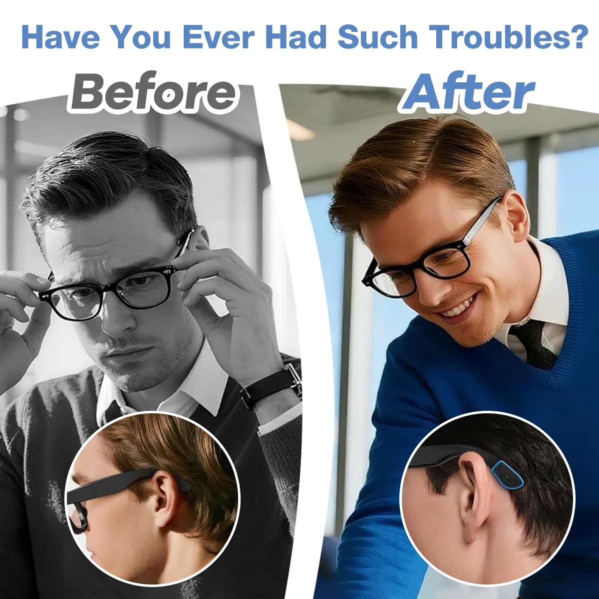 Anti-Slip Silicone Ear Hooks for Ray-Ban Meta Smart Glasses - Image 5