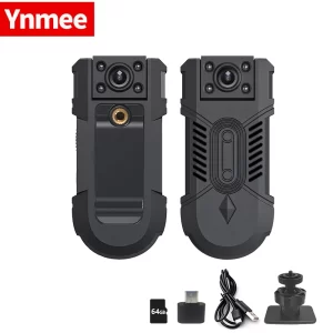 AIGLASSZ Trek TK11 – 1080P Mini Body Camera, 8-Hour Battery, 180° Rotating Lens