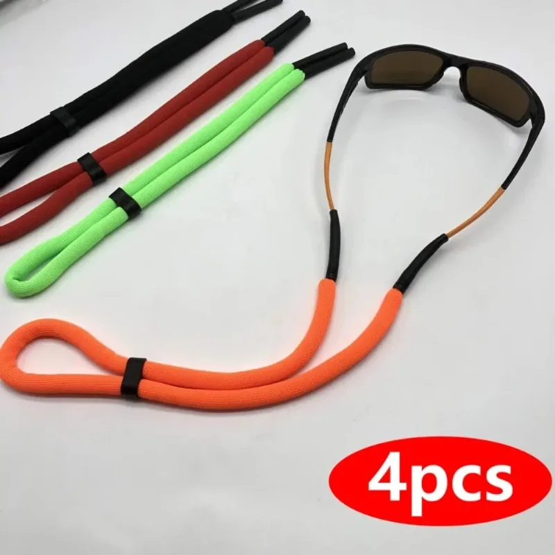 AIGLASSZ Strap ST05 – Adjustable Floating Sports Glasses Straps, 4 Pack