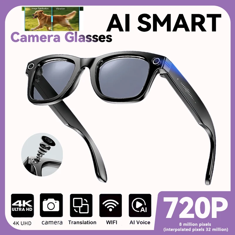 AIGLASSZ Vision V76 – Camera Smart Sunglasses, AI Photo Recognition & Translation - Image 11
