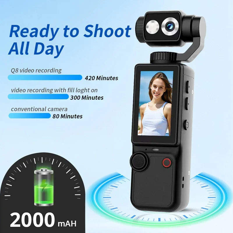 AIGLASSZ Trek TK13 – 1080P Wi-Fi Wearable Pocket Camera, Autofocus Vlogging Cam - Image 2