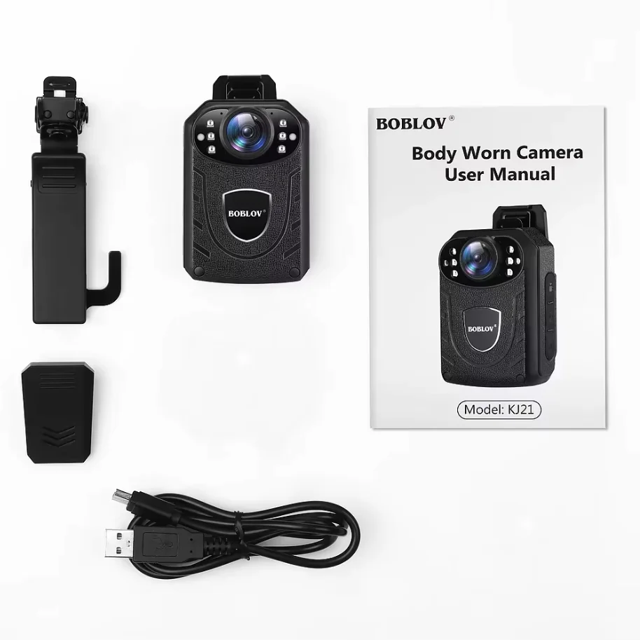 Boblov KJ21 1296P Body Camera – 10-Hour Recording, Night Vision - Image 6