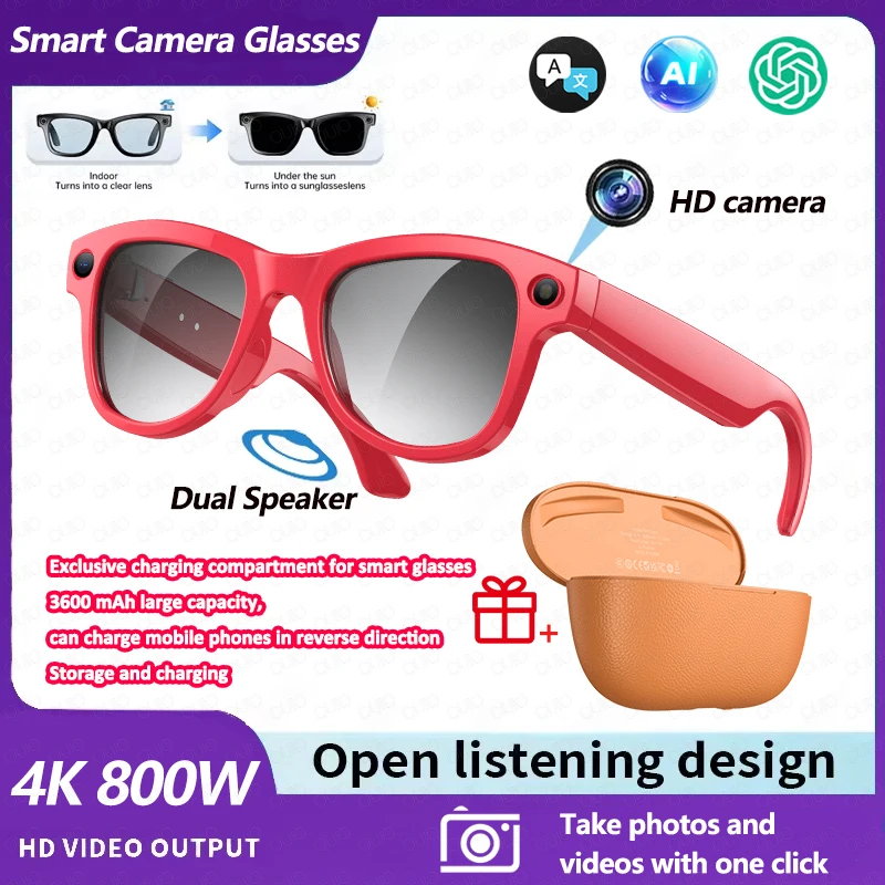 AIGLASSZ Vision V22 – 8MP AI Smart Glasses, 1080P Video, ChatGPT & 32GB - Image 7