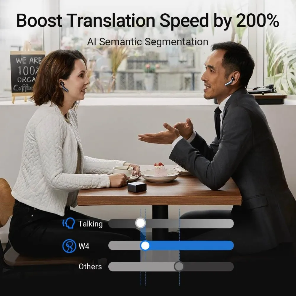 Timekettle W4 AI Translation Earbuds – Bone-Voiceprint Sensor - Image 6