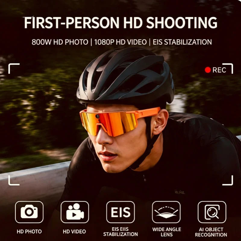 Lenovo M95 AI Glasses – 8MP Camera, Bluetooth Audio & UV Protection - Image 3
