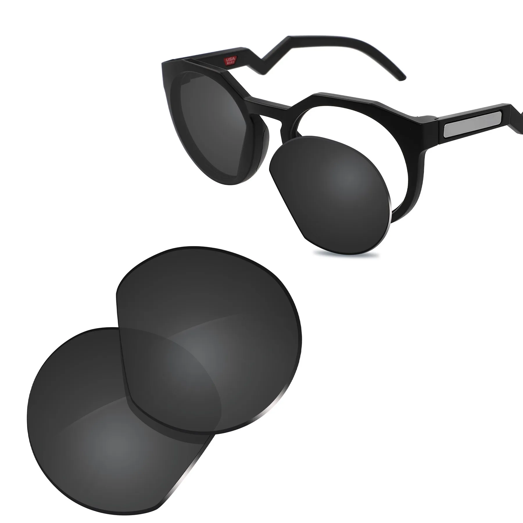 Glintbay Polarized Replacement Lenses for Oakley HSTN OO9464 52mm