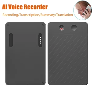 AIGLASSZ Note N08 – AI Note-Taking Voice Recorder, ChatGPT Transcription & Summaries