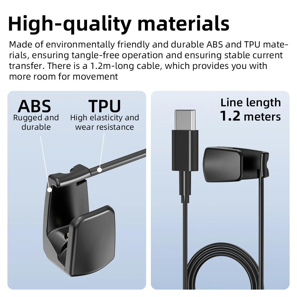 Hibloks Fast Charging Cable for Ray-Ban Meta Gen 2 Wayfarer & Skyler - Image 5