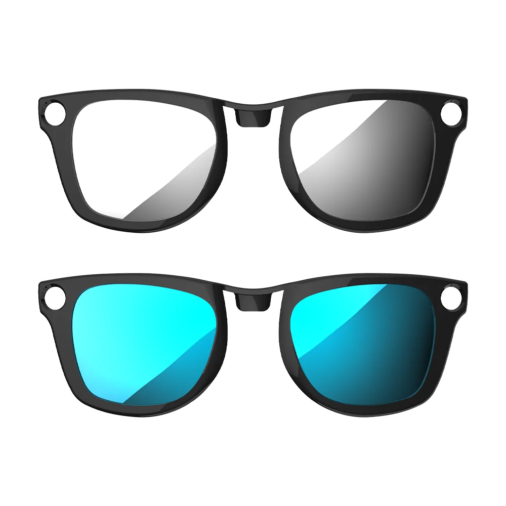 Hibloks Colorful Polarized Clip-On Lenses for Ray-Ban Meta Wayfarer Gen 2 - Image 17