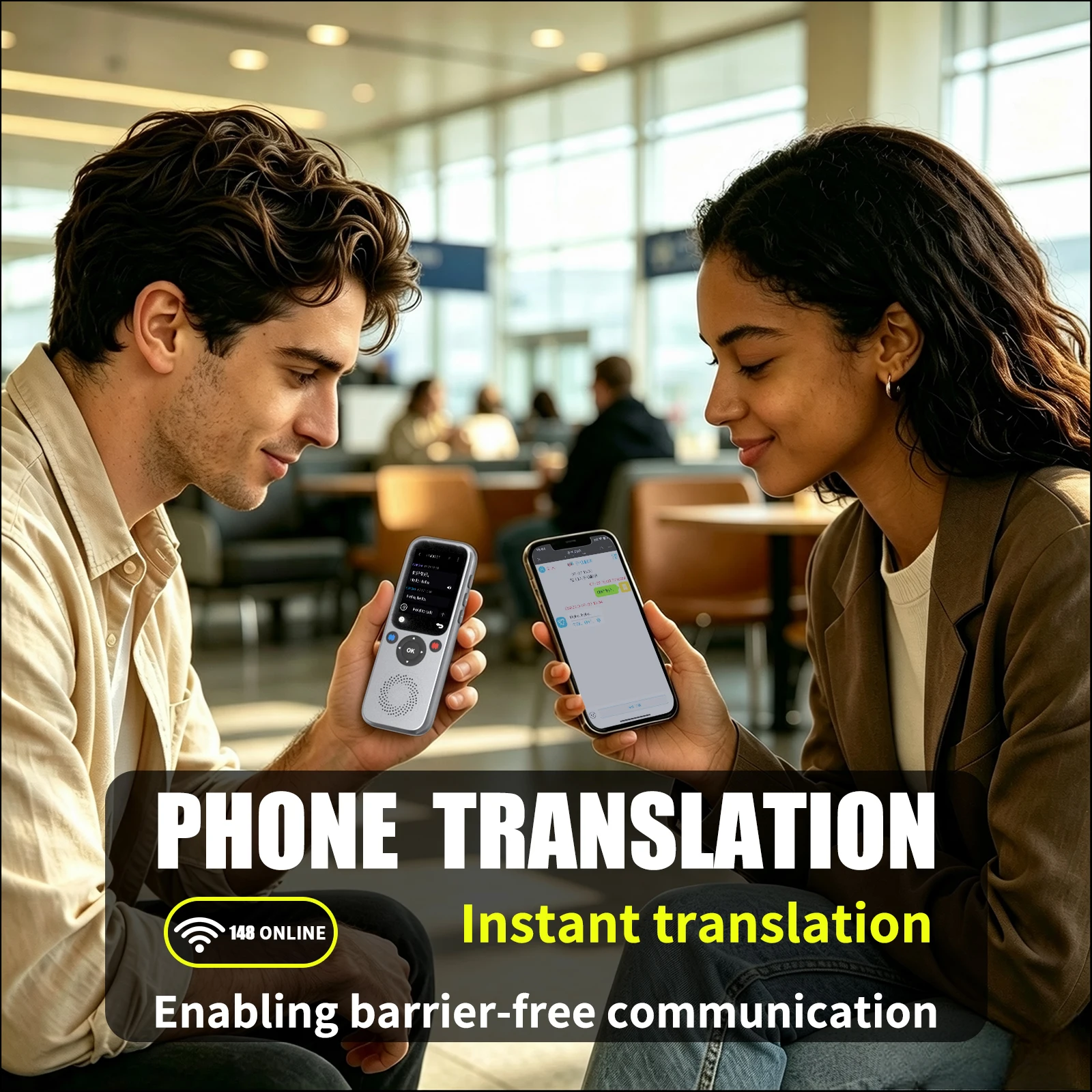 AIGLASSZ Lingo L01 – 138-Language Real-Time AI Translator Device with ChatGPT - Image 6