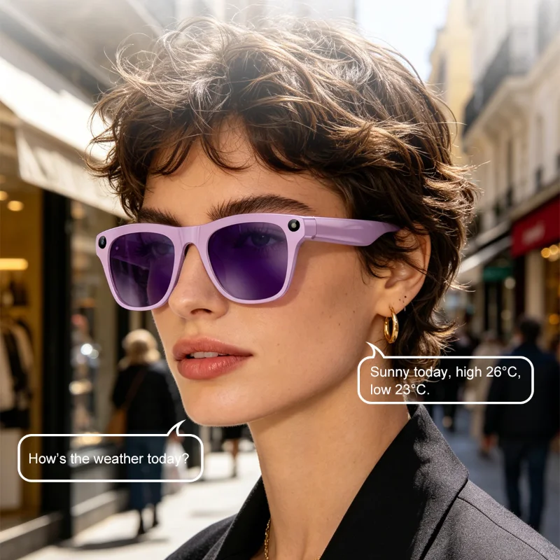 AIGLASSZ Vision V17 – HD Camera Sports Sunglasses, Bluetooth Calls & AI Voice - Image 3