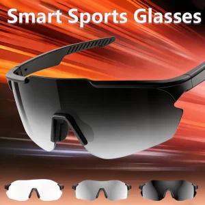 AIGLASSZ Vision V08 – Auto-Tinting AI Smart Glasses with Translation Earbuds, 2-in-1