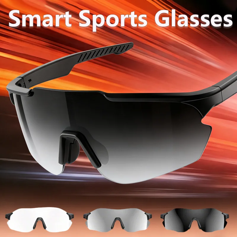 AIGLASSZ Vision V08 – Auto-Tinting AI Smart Glasses with Translation Earbuds, 2-in-1