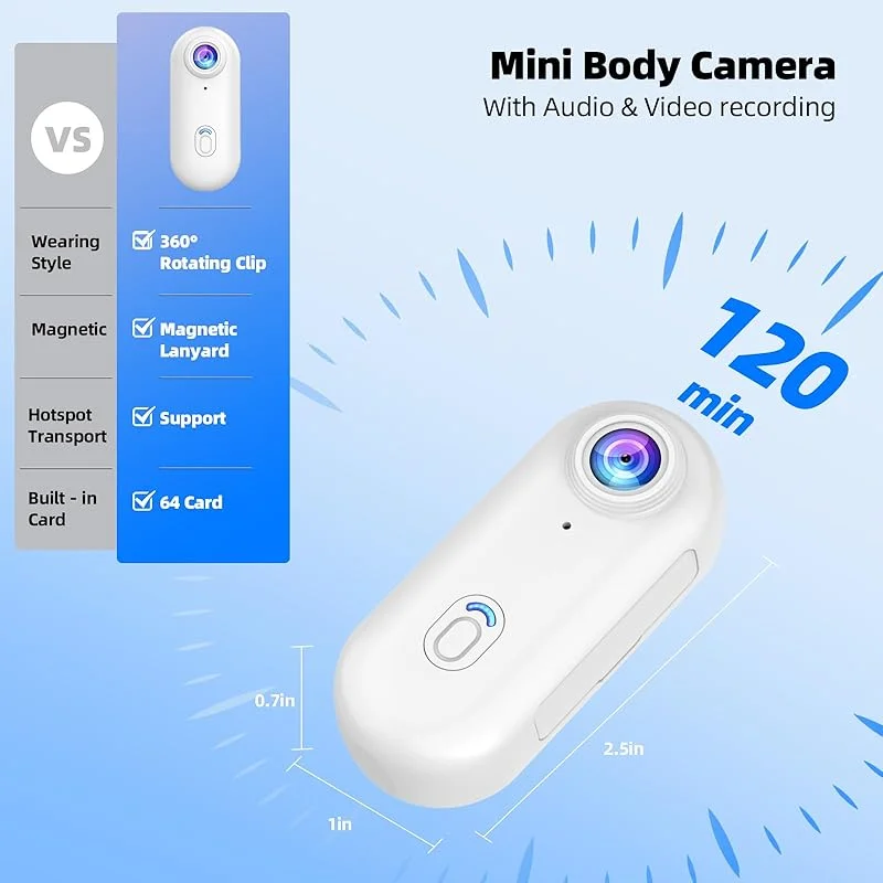 AIGLASSZ Trek Mini TM07 – Mini Wi-Fi Thumb Action Camera with Waterproof Case - Image 4
