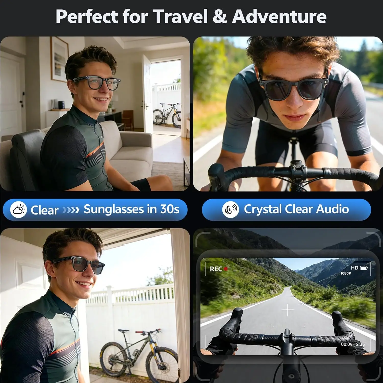 Lenovo Camera Smart Glasses – 150+ Language Translation & ChatGPT - Image 2